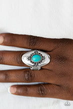 Load image into Gallery viewer, Paparazzi - Stone Gardens - Blue - Ring

