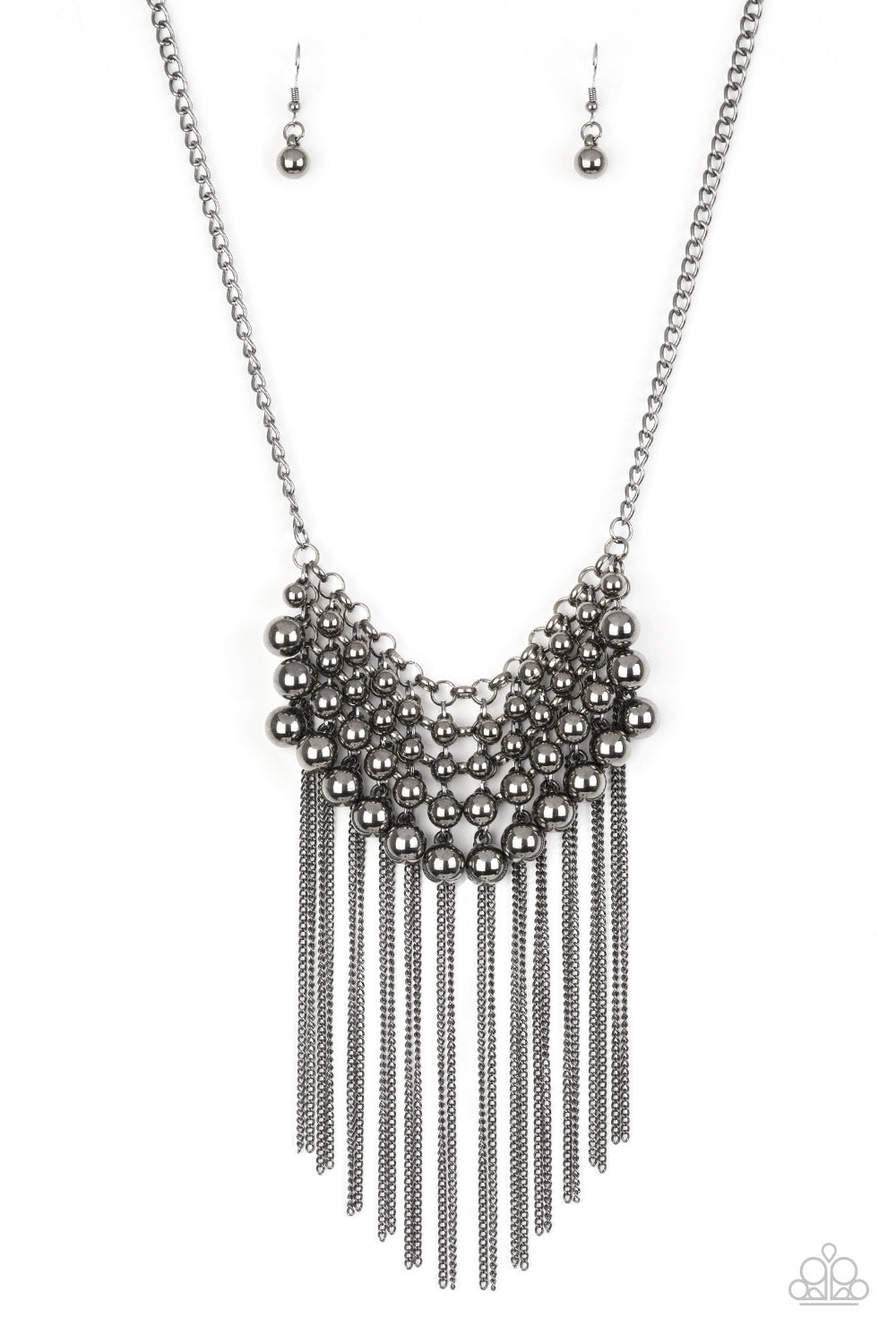 Paparazzi - DIVA-de and Rule - Black - Necklace