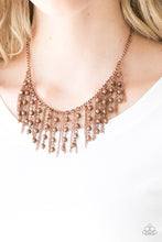 Load image into Gallery viewer, Paparazzi - Rebel Remix - Copper - Necklace
