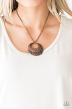 Load image into Gallery viewer, Paparazzi - Texture Trio - Copper - Necklace
