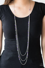 Load image into Gallery viewer, Paparazzi - Colorful Cadence - Purple - Necklace
