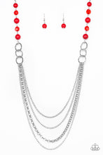 Load image into Gallery viewer, Paparazzi - Vividly Vivid - Red - Necklace
