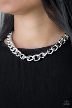 Load image into Gallery viewer, Paparazzi - Heavyweight Champion - Silver - Necklace
