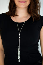 Load image into Gallery viewer, Paparazzi - Timeless Tassels - White - Necklace
