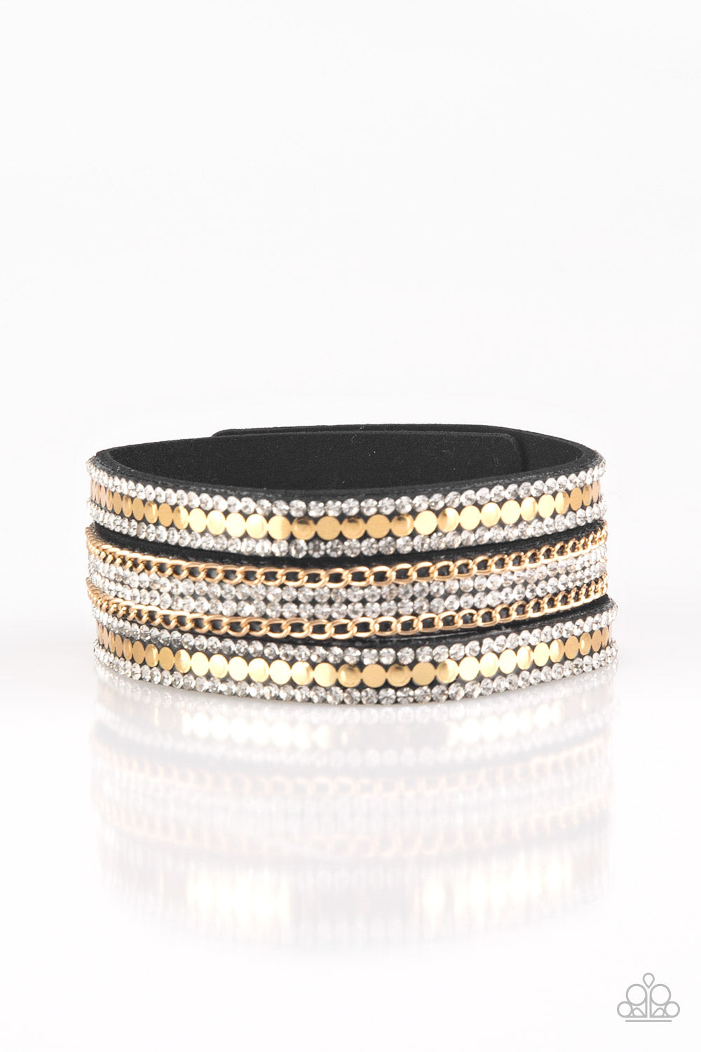 Paparazzi - Fashion Fanatic - Gold - Bracelet