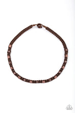 Load image into Gallery viewer, Paparazzi - Grunge Rush - Brown - Necklace
