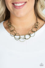 Load image into Gallery viewer, Paparazzi - Space Walk - Brass - Necklace
