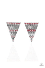 Load image into Gallery viewer, Paparazzi - Terra Tricolor - Red - Earrings
