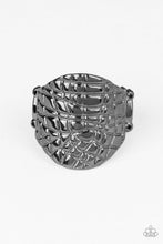 Load image into Gallery viewer, Paparazzi - Metal Jungle - Black - Ring

