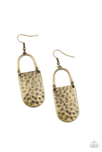 Load image into Gallery viewer, Paparazzi - Resort Relic - Brass - Earrings
