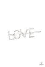 Load image into Gallery viewer, Paparazzi - All You Need Is Love - White - Hair Clip
