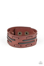 Load image into Gallery viewer, Paparazzi - Cowboy Boot Camp - Brown - Bracelet
