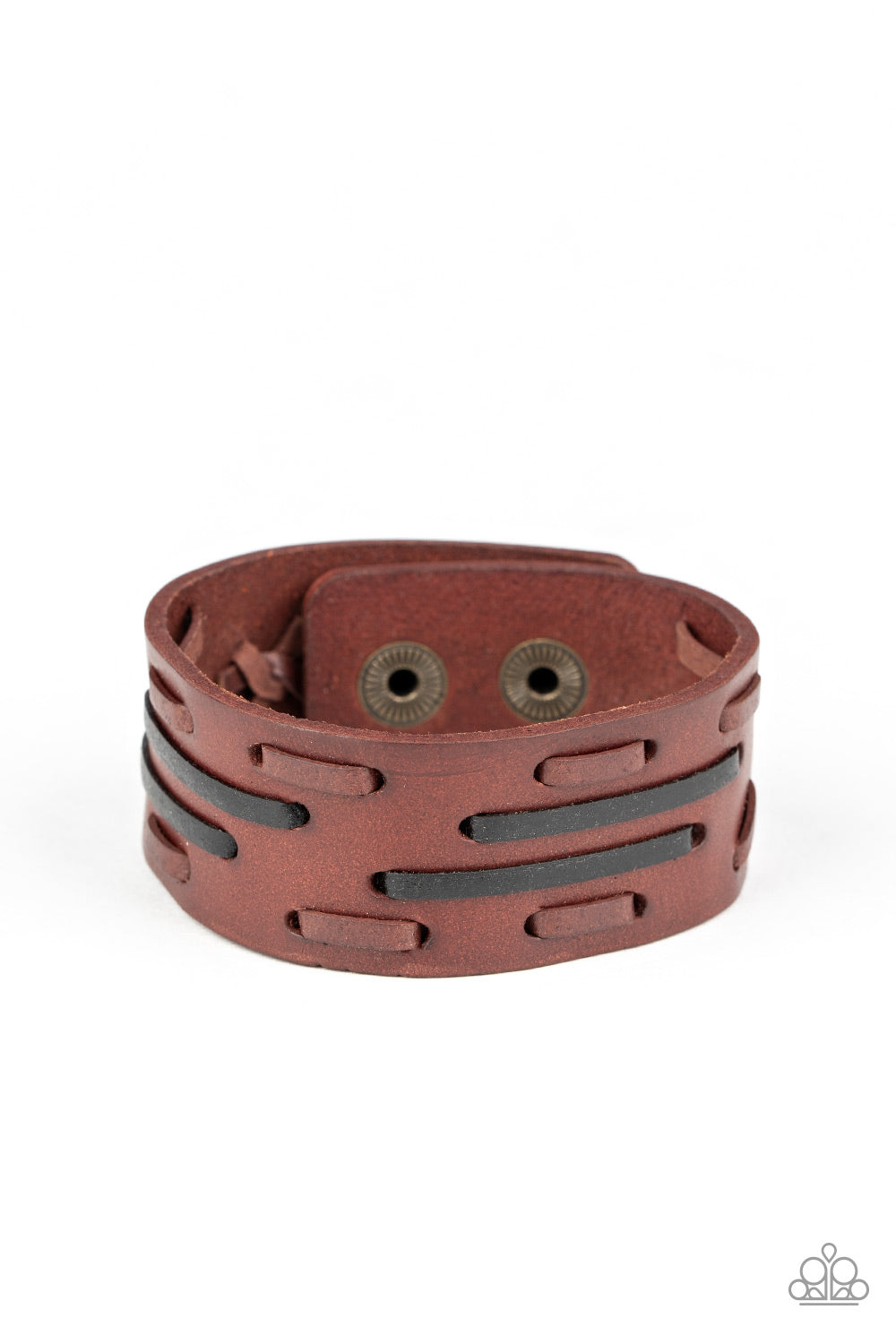 Paparazzi - Cowboy Boot Camp - Brown - Bracelet