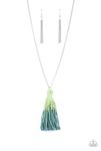 Load image into Gallery viewer, Paparazzi - Totally Tasseled - Green - Necklace
