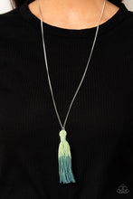 Load image into Gallery viewer, Paparazzi - Totally Tasseled - Green - Necklace
