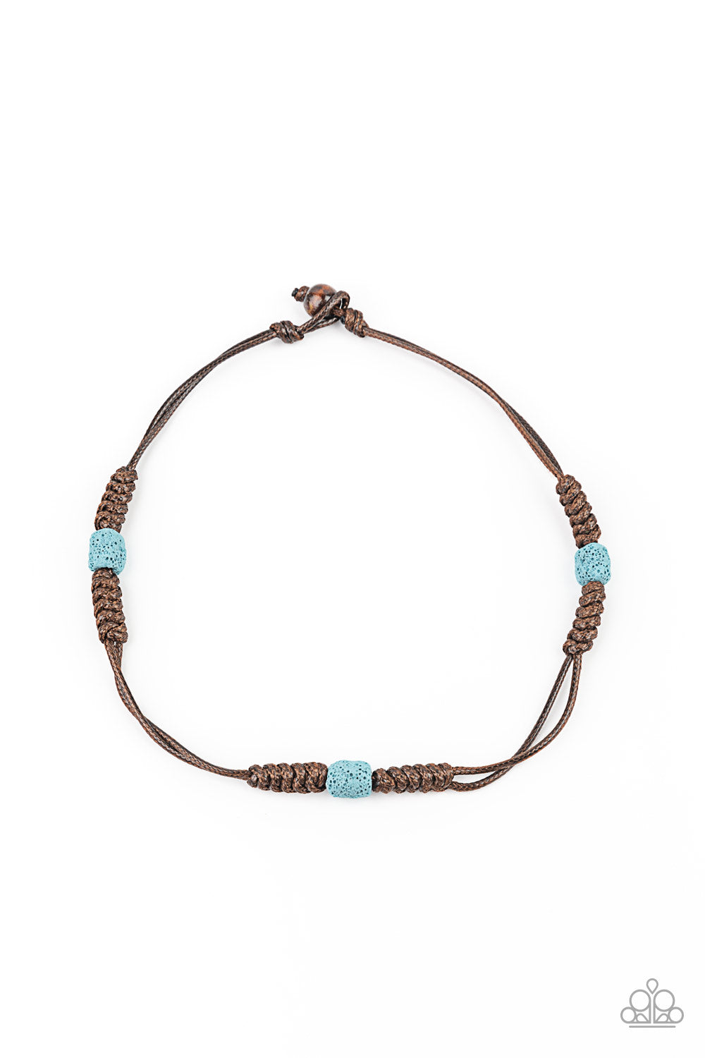 Paparazzi - Volcanic Vagabond - Blue - Necklace