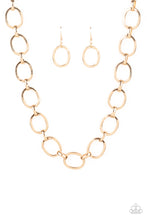 Load image into Gallery viewer, Paparazzi - HAUTE-ly Contested - Gold - Necklace
