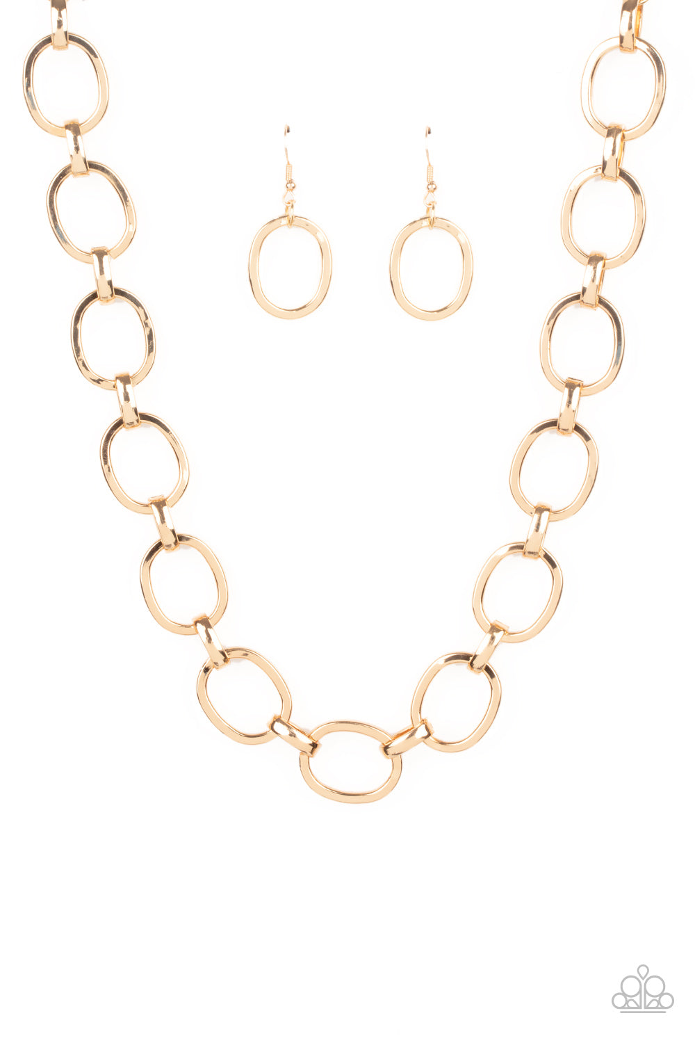 Paparazzi - HAUTE-ly Contested - Gold - Necklace