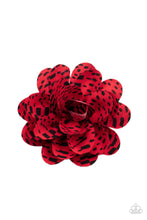 Load image into Gallery viewer, Paparazzi - Patterned Paradise - Red - Hair Clip
