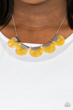 Load image into Gallery viewer, Paparazzi - Mermaid Oasis - Yellow - Necklace
