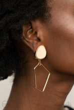 Load image into Gallery viewer, Paparazzi - Retro Reverie - Gold - Earrings
