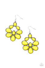 Load image into Gallery viewer, Paparazzi - In Crowd Couture - Yellow - Earrings
