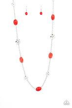 Load image into Gallery viewer, Paparazzi - Glossy Glamorous - Red - Necklace
