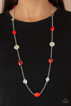 Load image into Gallery viewer, Paparazzi - Glossy Glamorous - Red - Necklace
