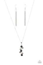 Load image into Gallery viewer, Paparazzi - Classically Clustered - Black - Necklace
