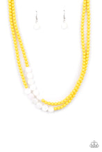 Load image into Gallery viewer, Paparazzi - Extended STAYCATION - Yellow - Necklace
