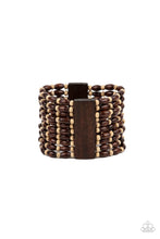 Load image into Gallery viewer, Paparazzi - Cayman Carnival - Brown - Bracelet
