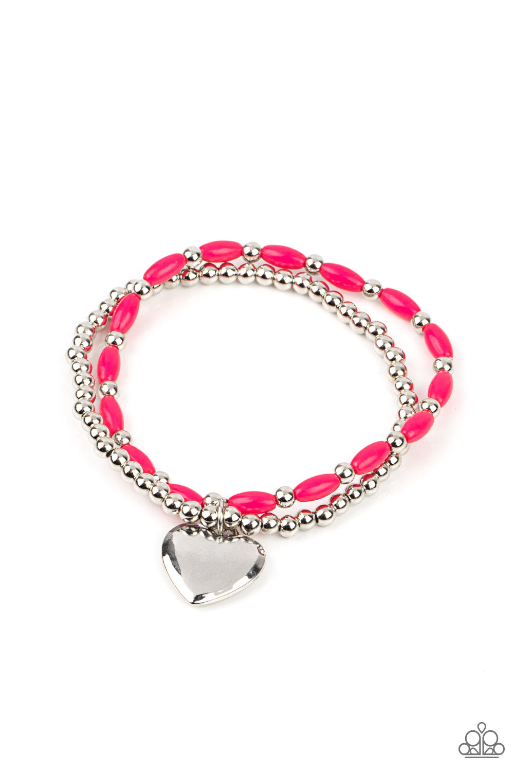 Paparazzi - Candy Gram - Pink - Bracelet