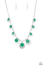 Load image into Gallery viewer, Paparazzi - The Cosmos Are Calling - Green - Necklace
