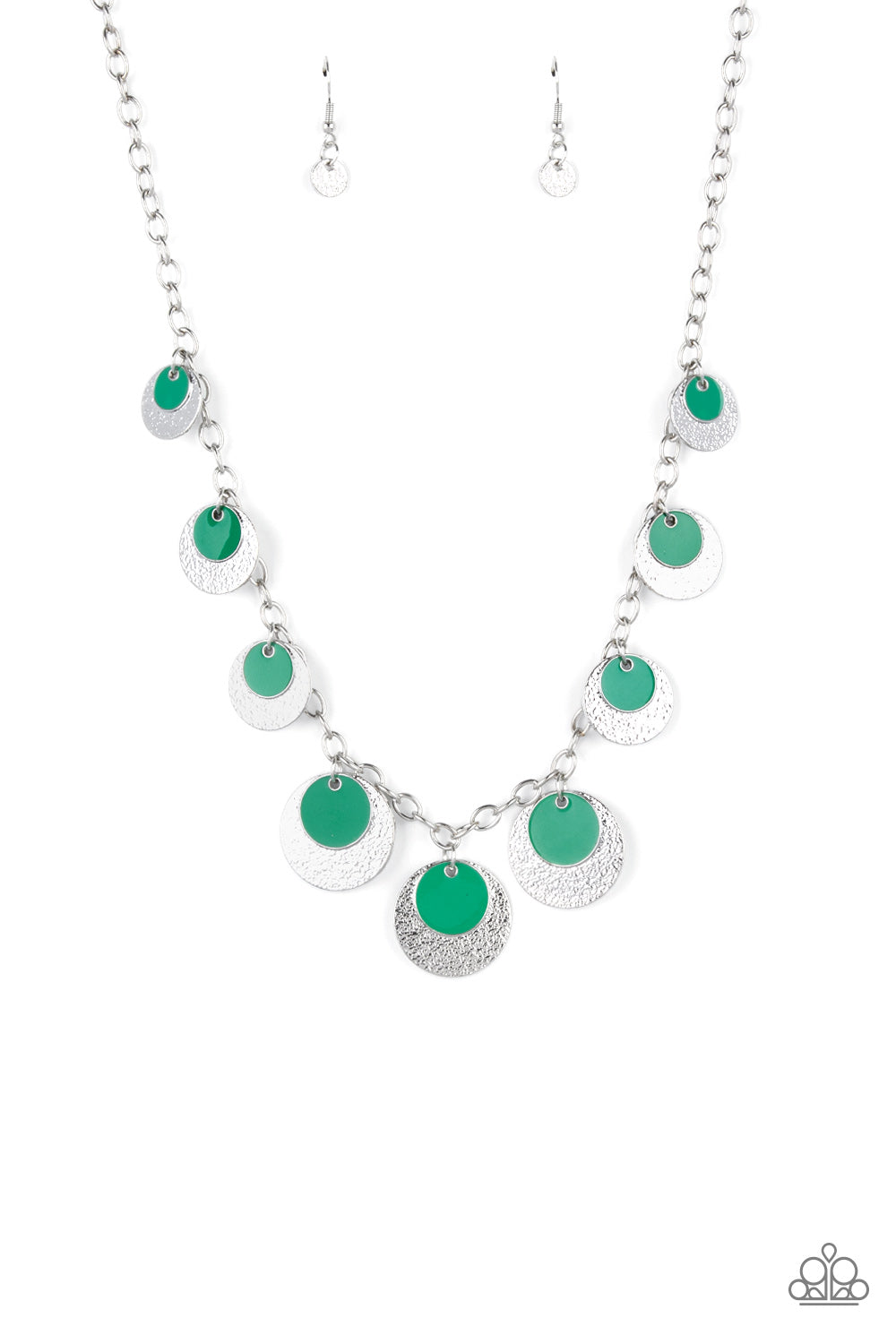 Paparazzi - The Cosmos Are Calling - Green - Necklace