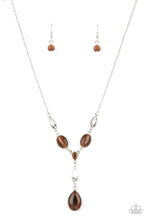 Load image into Gallery viewer, Paparazzi - Ritzy Refinement - Brown - Necklace
