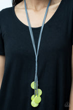 Load image into Gallery viewer, Paparazzi - Tidal Tassels - Green - Necklace
