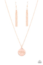 Load image into Gallery viewer, Paparazzi - The Cool Mom - Rose Gold - Necklace
