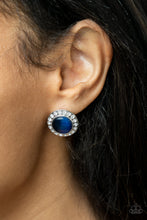 Load image into Gallery viewer, Paparazzi - Glowing Dazzle - Blue - Earrings
