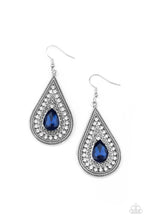 Load image into Gallery viewer, Paparazzi - Metro Masquerade - Blue - Earrings
