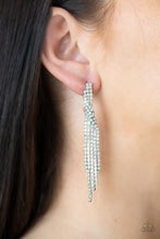 Load image into Gallery viewer, Paparazzi - Cosmic Candescence - White - Earrings
