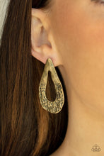Load image into Gallery viewer, Paparazzi - Industrial Antiquity - Brass - Earrings

