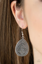 Load image into Gallery viewer, Paparazzi - Mayan Mecca - Silver - Earrings
