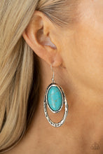 Load image into Gallery viewer, Paparazzi - Pasture Paradise - Blue - Earrings
