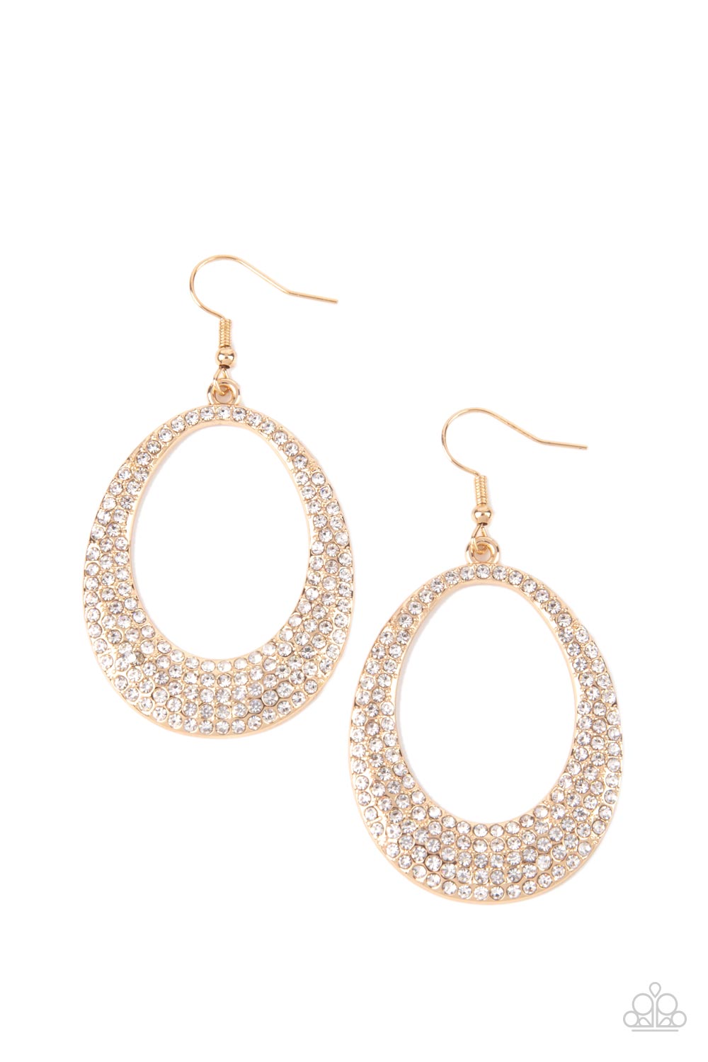 Paparazzi - Storybook Bride - Gold - Earrings