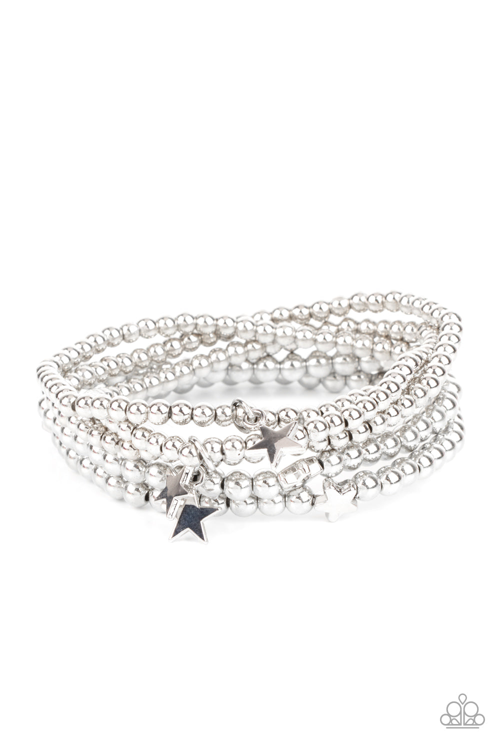 Paparazzi - American All-Star - Silver - Bracelet