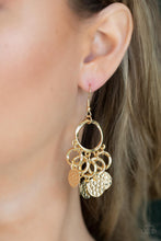 Load image into Gallery viewer, Paparazzi - Partners in CHIME - Gold - Earrings
