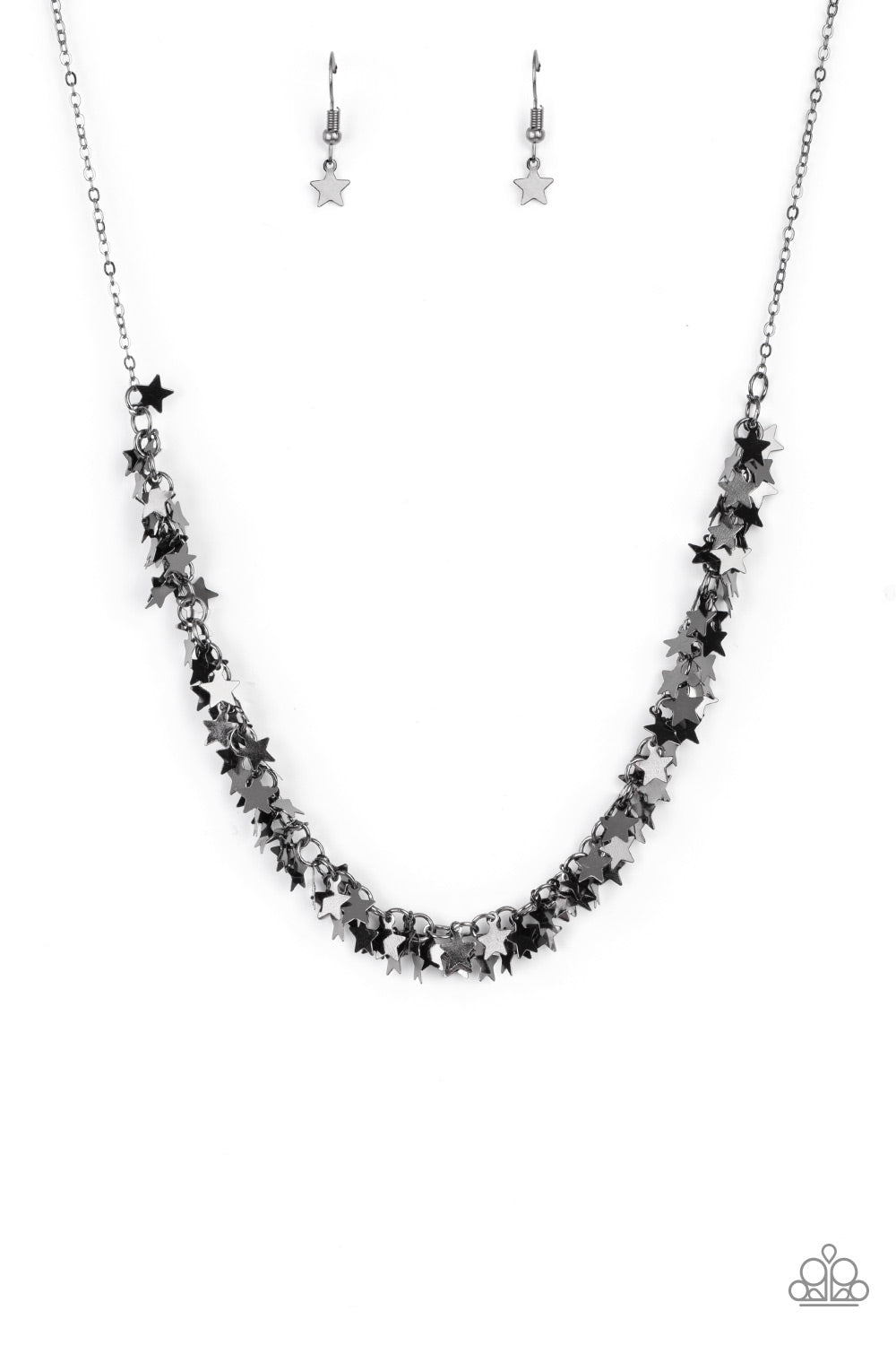 Paparazzi - Starry Anthem - Black - Necklace