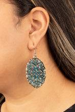 Load image into Gallery viewer, Paparazzi - MANDALA Effect - Blue - Earrings
