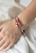 Load image into Gallery viewer, Paparazzi - Terrazzo Territory - Red - Bracelet
