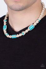 Load image into Gallery viewer, Paparazzi - Explorer Exclusive - Blue - Necklace
